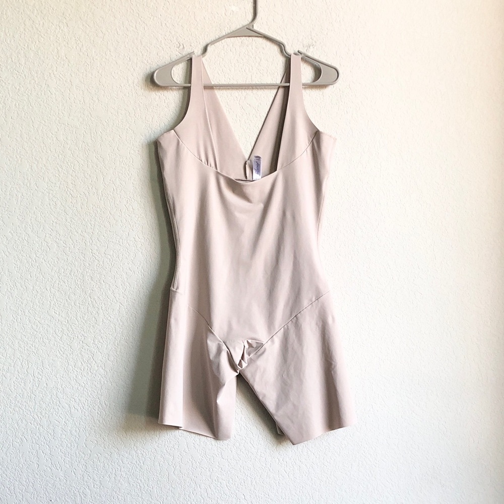 Leonisa Step In Body Shaper Shapewear Beige XXL